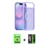 ieg™ iPhone 17 Air Kılıf Siluet Minimal Prime - Şeffaf 360 Full Body Arka Koruyucu + Raze Metal Kamera Lens - GD