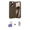 ieg™ iPhone 17 Pro Max Kılıf Eksen Form Prime - Siyah Joko Magic 5D Cam + Bilvis Titan Kamera Lens - LT
