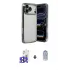 ieg™ iPhone 17 Pro Max Kılıf Vadi Minimal - Siyah Joko Magic 5D Cam + Bilvis Titan Kamera Lens - LT
