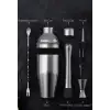 Kokteyl Hazırlama Shaker Seti 6 Parça Çelik Shaker Barmen Seti