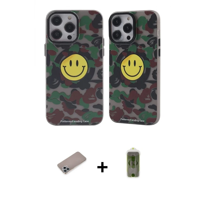 ieg™ iPhone 12 Pro Max Kılıf Nova Doku Koleksiyonu - Siyah Joko Magic 5D Hayalet Cam + Shine Kamera Lens Koruma Cam - SABE