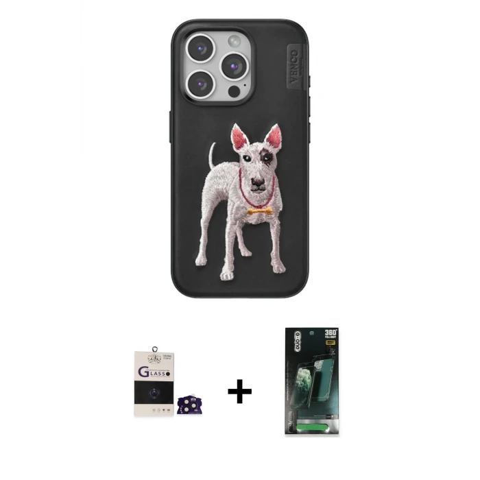 ieg™ iPhone 14 Pro Max Kılıf Nova Form Koleksiyonu - Şeffaf 360 Full Body Arka Koruyucu + Bilvis Titan Kamera Lens - DNMR