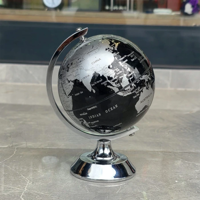 ieg™ Metal Ayaklı Siyah Dünya Küresi