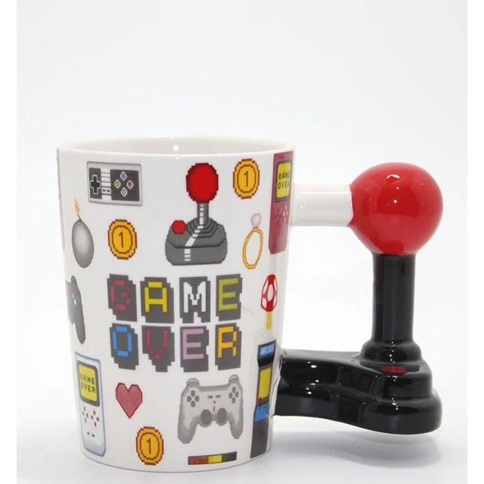 ieg™ Porselen Game Over Kupa Bardak Model 4