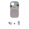 ieg™ iPhone 11 Kılıf Akış Yansıma - Siyah Joko Magic 5D Cam + Pers Alüminyum Kamera Lens - LT