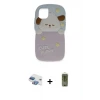 ieg™ iPhone 11 Kılıf Akış Yansıma - Siyah Joko Magic 5D Hayalet Cam + Pers Alüminyum Kamera Lens - GI