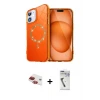ieg™ iPhone 11 Kılıf Kıvılcım Form Prime - Şeffaf Uv Polymer Nano Ekran Koruyucu + Pers Alüminyum Kamera Lens - KI