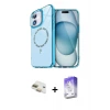 ieg™ iPhone 11 Kılıf Kıvılcım Form Prime - Siyah Bilvis 5in1 3D Magic Cam Ekran Koruyucu + Pers Alüminyum Kamera Lens - GD