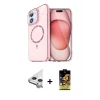 ieg™ iPhone 11 Kılıf Kıvılcım Form Prime - Siyah Buffer Cam Ekran Koruyucu + Raze Metal Kamera Lens - GS