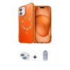 ieg™ iPhone 11 Kılıf Kıvılcım Form Prime - Siyah Joko Magic 5D Cam + Pers Alüminyum Kamera Lens - GI