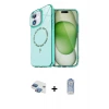 ieg™ iPhone 11 Kılıf Kıvılcım Form Prime - Siyah Joko Magic 5D Cam + Pers Alüminyum Kamera Lens - GI
