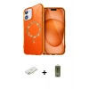ieg™ iPhone 11 Kılıf Kıvılcım Form Prime - Siyah Joko Magic 5D Hayalet Cam + Renkli Kamera Lens Koruma Cam - YL