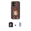 ieg™ iPhone 11 Kılıf Nova Form Koleksiyonu - Siyah Joko Magic 5D Cam + PVD Metal Kamera Lens - MI