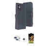 ieg™ iPhone 11 Kılıf Siluet Işık Serisi - Siyah Buffer Cam Ekran Koruyucu + Pers Alüminyum Kamera Lens - LT
