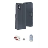ieg™ iPhone 11 Kılıf Siluet Işık Serisi - Siyah Joko Magic 5D Cam + Pers Alüminyum Kamera Lens - KI