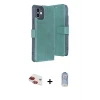 ieg™ iPhone 11 Kılıf Siluet Işık Serisi - Siyah Joko Magic 5D Cam + Pers Alüminyum Kamera Lens - KI