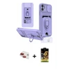 ieg™ iPhone 11 Kılıf Vadi Form Prime - Siyah Buffer Cam Ekran Koruyucu + Pers Alüminyum Kamera Lens - KI