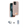 ieg™ iPhone 11 Kılıf Vadi Klasik Serisi - Siyah Joko Magic 5D Cam + Pers Alüminyum Kamera Lens - LT