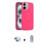 ieg™ iPhone 11 Kılıf Yankı Form Serisi - Siyah Joko Magic 5D Cam + Pers Alüminyum Kamera Lens - GI