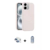 ieg™ iPhone 11 Kılıf Yankı Form Serisi - Siyah Joko Magic 5D Cam + Pers Alüminyum Kamera Lens - GI