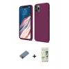 ieg™ iPhone 11 Pro Kılıf Kozmos Yansıma Özel Seri - Siyah 20D Premium Cam Ekran Koruyucu + Shine Kamera Lens Koruma Cam - PE