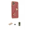 ieg™ iPhone 11 Pro Kılıf Nova Işık Prime - Siyah Joko Magic 5D Hayalet Cam + Renkli Kamera Lens Koruma Cam - MI