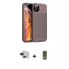 ieg™ iPhone 11 Pro Max Kılıf Eksen Form Prime - Siyah Joko Magic 5D Hayalet Cam + Pers Alüminyum Kamera Lens - SH