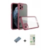 ieg™ iPhone 11 Pro Max Kılıf Nova Asil Özel Seri - Siyah 20D Premium Cam Ekran Koruyucu + Metal Kamera Lens Koruma Cam - GS