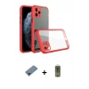 ieg™ iPhone 11 Pro Max Kılıf Nova Asil Özel Seri - Siyah Joko Magic 5D Hayalet Cam + Shine Kamera Lens Koruma Cam - GD