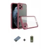 ieg™ iPhone 11 Pro Max Kılıf Nova Asil Özel Seri - Siyah Joko Magic 5D Hayalet Cam + Shine Kamera Lens Koruma Cam - GD