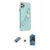 ieg™ iPhone 11 Pro Max Kılıf Nova Işık Prime - Siyah 18D Cam Ekran Koruyucu + Shine Kamera Lens Koruma Cam - SH