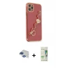 ieg™ iPhone 11 Pro Max Kılıf Nova Işık Prime - Siyah 20D Premium Cam Ekran Koruyucu + Pers Alüminyum Kamera Lens - LT