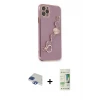 ieg™ iPhone 11 Pro Max Kılıf Nova Işık Prime - Siyah 20D Premium Cam Ekran Koruyucu + Pers Alüminyum Kamera Lens - LT