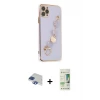 ieg™ iPhone 11 Pro Max Kılıf Nova Işık Prime - Siyah 20D Premium Cam Ekran Koruyucu + Pers Alüminyum Kamera Lens - LT