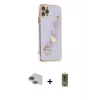 ieg™ iPhone 11 Pro Max Kılıf Nova Işık Prime - Siyah Joko Magic 5D Hayalet Cam + Pers Alüminyum Kamera Lens - YL