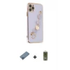 ieg™ iPhone 11 Pro Max Kılıf Nova Işık Prime - Siyah Joko Magic 5D Hayalet Cam + Shine Kamera Lens Koruma Cam - MI