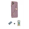 ieg™ iPhone 11 Pro Max Kılıf Nova Işık Prime - Siyah Polymer Nano Ekran Koruyucu + Shine Kamera Lens Koruma Cam - SABE