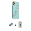 ieg™ iPhone 11 Pro Max Kılıf Nova Işık Prime - Siyah Polymer Nano Ekran Koruyucu + Shine Kamera Lens Koruma Cam - SABE