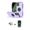ieg™ iPhone 11 Pro Max Kılıf Odak Form Prime - Şeffaf 360 Full Body Arka Koruyucu + Pers Alüminyum Kamera Lens - YL