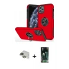 ieg™ iPhone 11 Pro Max Kılıf Odak Form Prime - Şeffaf 360 Full Body Arka Koruyucu + Pers Alüminyum Kamera Lens - YL