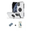 ieg™ iPhone 11 Pro Max Kılıf Odak Form Prime - Şeffaf Pasifik Cam Ekran Koruyucu + Shine Kamera Lens Koruma Cam - MI