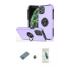 ieg™ iPhone 11 Pro Max Kılıf Odak Form Prime - Şeffaf Pasifik Cam Ekran Koruyucu + Shine Kamera Lens Koruma Cam - MI