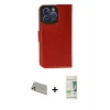 ieg™ iPhone 11 Pro Max Kılıf Siluet Işık Serisi - Siyah 20D Premium Cam Ekran Koruyucu + Rainbow Kamera Lens Koruma Cam - GD