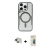 ieg™ iPhone 11 Pro Max Kılıf Yadigar Klasik Özel Seri - Siyah 6D Mat Seramik Hayalet Nano Ekran Koruyucu + Pers Alüminyum Kamera Lens - YL