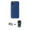 ieg™ iPhone 11 Pro Max Kılıf Yadigar Yansıma Serisi - Şeffaf 360 Full Body Arka Koruyucu + Rainbow Kamera Lens Koruma Cam - YL