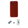 ieg™ iPhone 11 Pro Max Kılıf Yadigar Yansıma Serisi - Şeffaf Pasifik Cam Ekran Koruyucu + Shine Kamera Lens Koruma Cam - PE