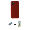 ieg™ iPhone 11 Pro Max Kılıf Yadigar Yansıma Serisi - Siyah Polymer Nano Ekran Koruyucu + Shine Kamera Lens Koruma Cam - SABE