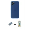 ieg™ iPhone 11 Pro Max Kılıf Yadigar Yansıma Serisi - Siyah Polymer Nano Ekran Koruyucu + Shine Kamera Lens Koruma Cam - SABE
