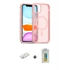 ieg™ iPhone 12 Kılıf Siluet Minimal Prime - Siyah Polymer Nano Ekran Koruyucu + Renkli Kamera Lens Koruma Cam - PE