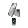 ieg™ iPhone 12 Mini Kılıf Nova Asil Özel Seri - Siyah 360 Mat Full Body Arka Koruyucu